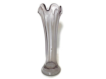 Vintage Swung Carnival Glass Vase