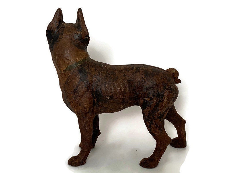 Cast iron good Boston terrier