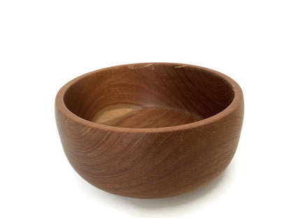 Vintage Turned Mesquite Wood Bowl