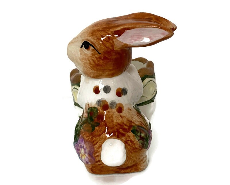 Vintage Rabbit Ceramic Figurine Egg Holder – Duckwells