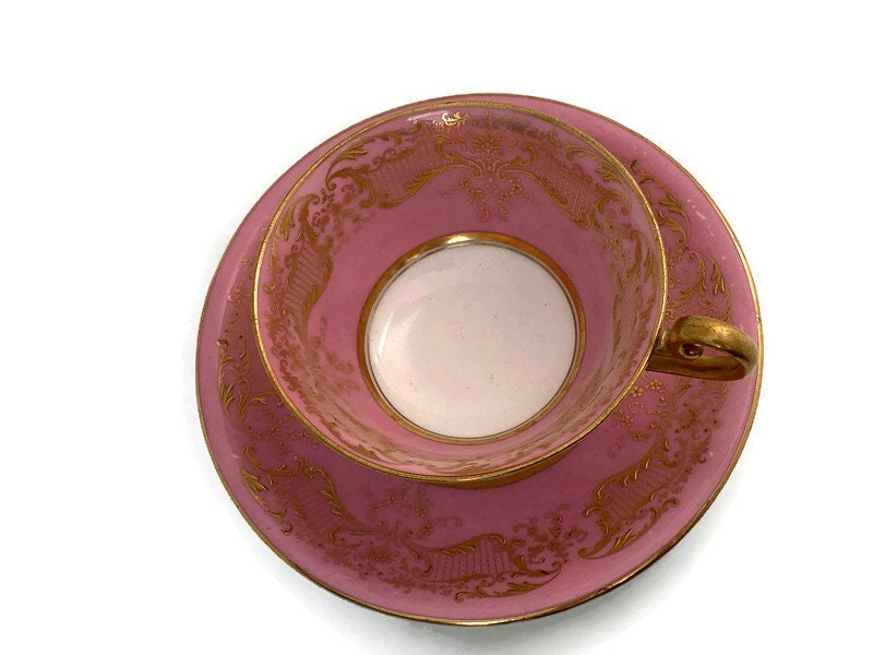 Teacup & Saucer Royal Doulton Burslem England / Ovington’s top Chicago / New York 1902-1922