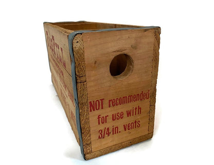 Vintage Wood Shipping Box