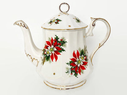 Vintage Christmas Coffee Pot