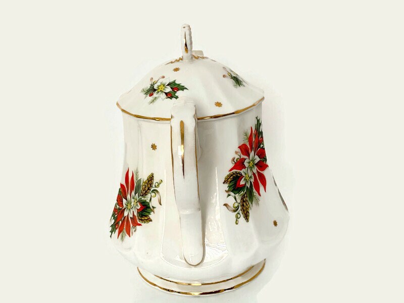 Vintage Christmas Coffee Pot