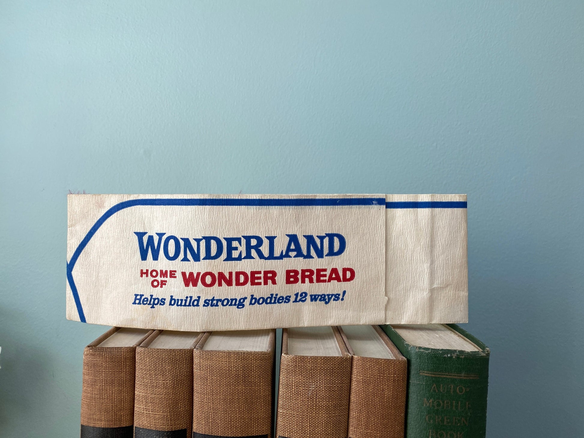 Midcentury Wonder Bread Employee Paper Hat – Duckwells