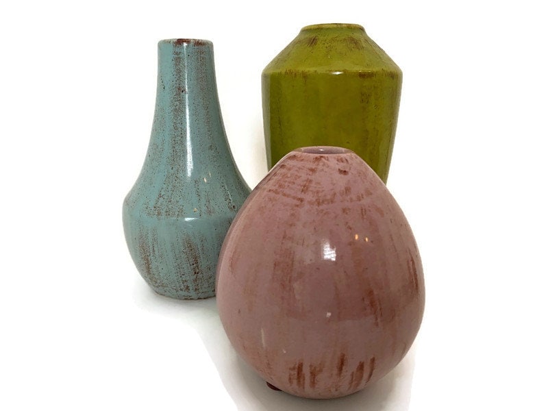 Vintage Cloisonne Vase, Chinese Brass and Enamel, Floral Design,  Collectible Decorative Accent 