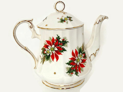 Vintage Christmas Coffee Pot