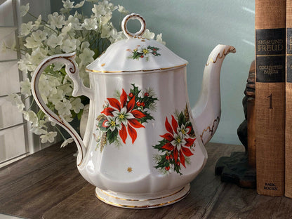 Vintage Christmas Coffee Pot