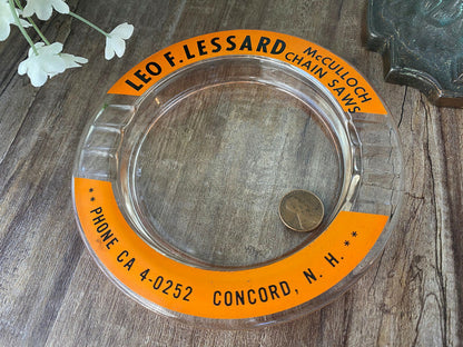 Vintage Concord NH Advertising Ashtray