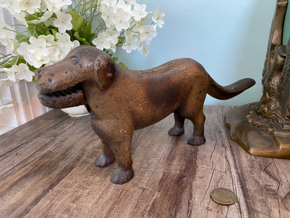 Vintage Cast Iron Dog Nutcracker