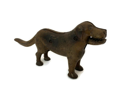 Vintage Cast Iron Dog Nutcracker