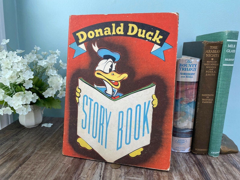 Vintage 1937 Donald Duck and his Friends Story Book – Duckwells