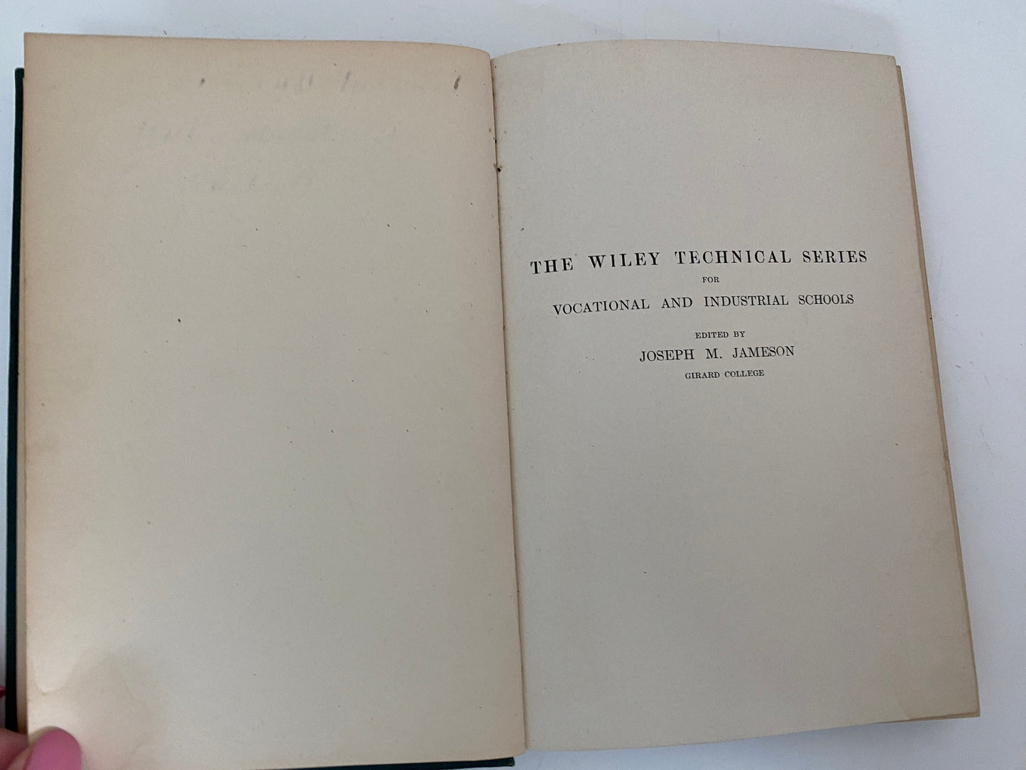 Antique First Edition Book Mathematics for Machinists