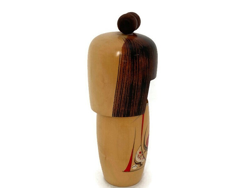 Vintage Kokeshi Doll