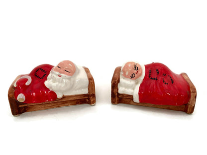 Pottery Barn Santa's Sled Salt & Pepper Shakers