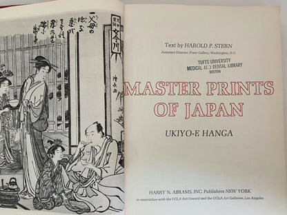 Vintage Book, Master Prints of Japan, text by Harold P. Stern; Ukiyo-E Hanga