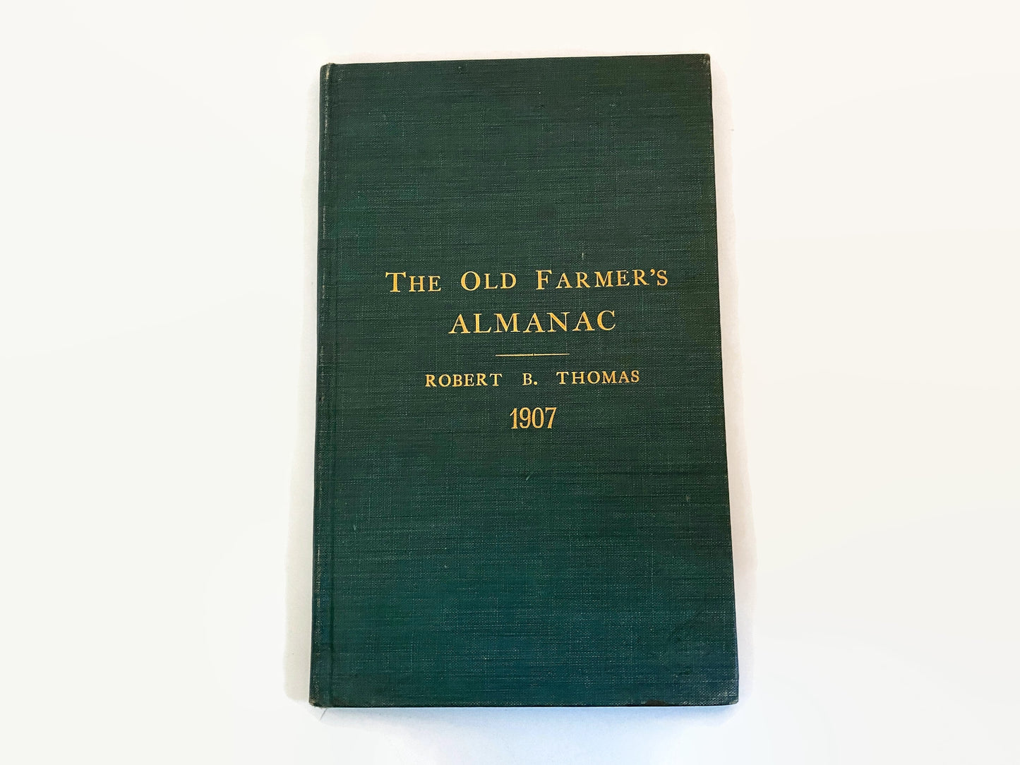 Antique Book The Old Farmer's Almanac 1907 edition