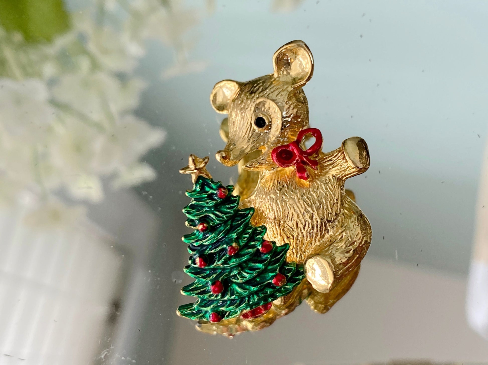 VTG Christmas Teddy Bear Pin  Christmas teddy bear, Christmas, Teddy bear