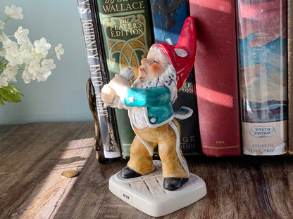 Vintage Gnome Singer Figurine by Goebel